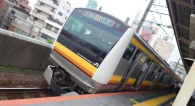 久地駅人身事故列車
